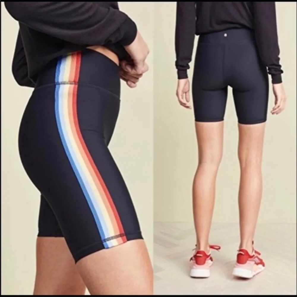 Rainbow biker shorts, spiritual gangster